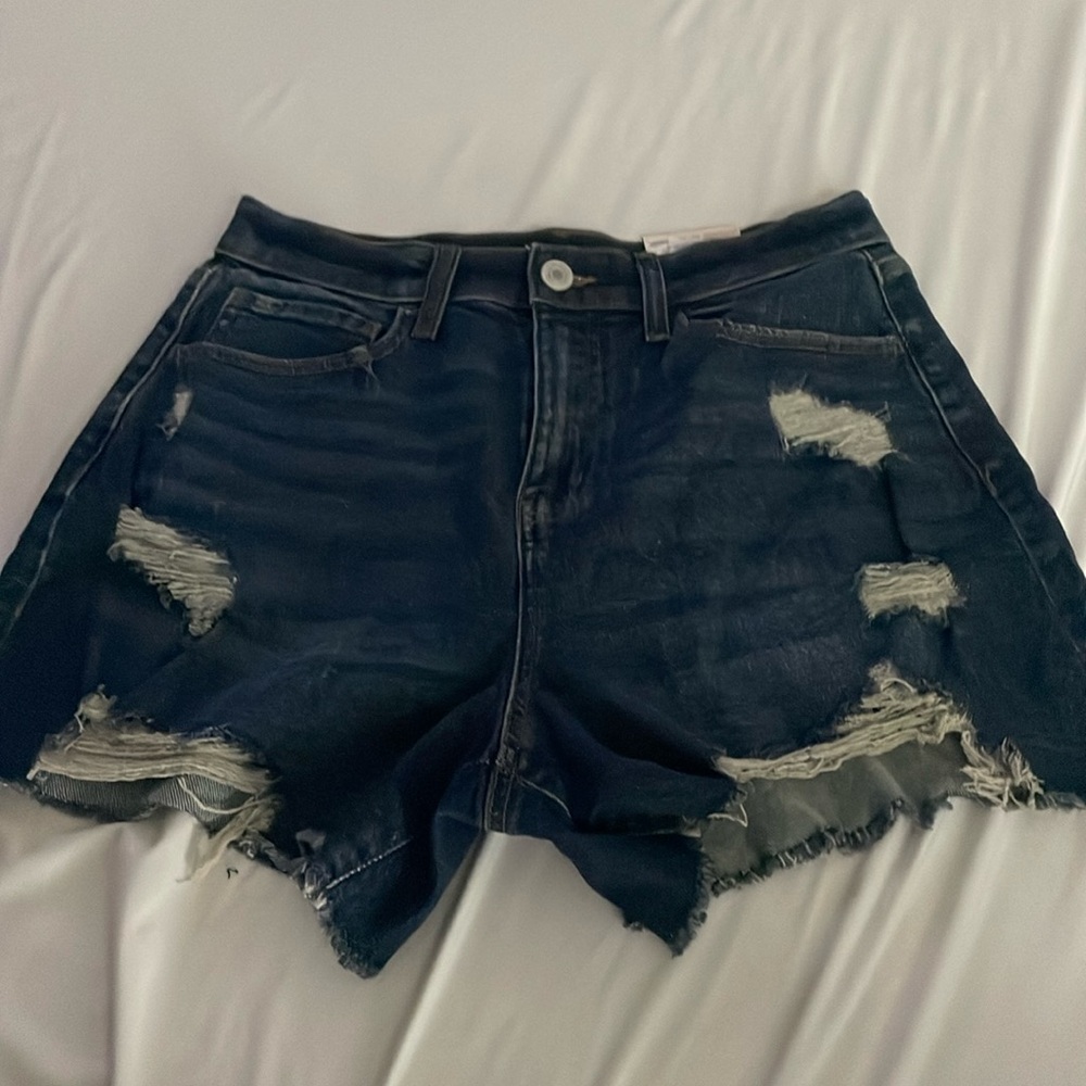 BLUE JEAN SHORTS